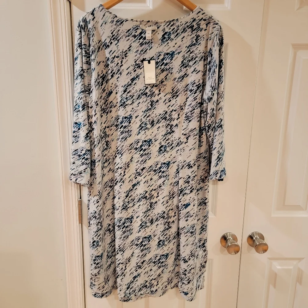 Dana‎ Buchman Reversible Dress NWT XXL - Picture 7 of 10